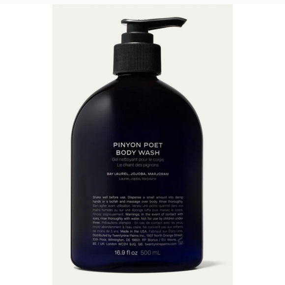 Twentynine Palms Pinyon Poet Body Wash Bay Laurel - Picture 2 of 2